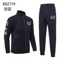 emporio armani ea7 combinaison pantalon et sweat-shirt shoulder logo